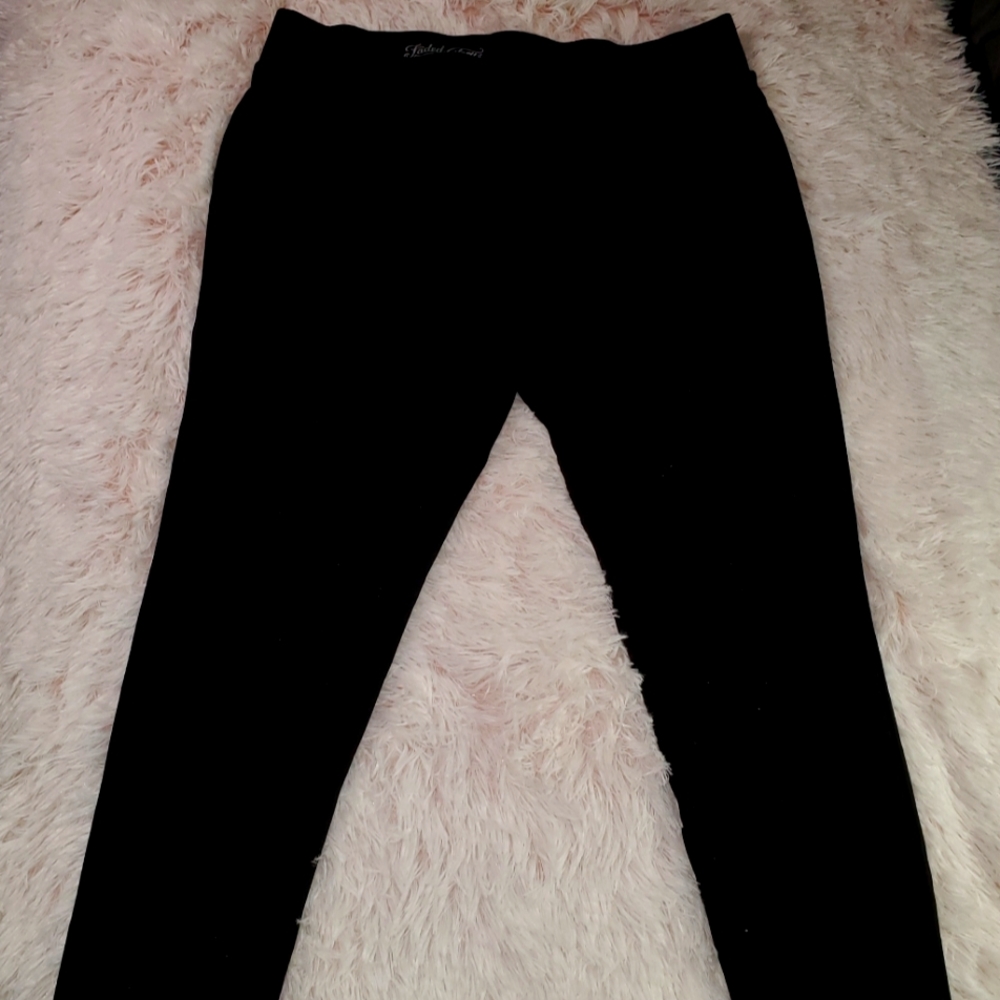 Women's size Large faded glory black leggings